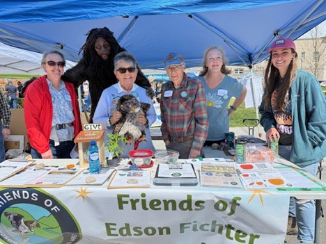 Pictured: Joanne Tokle, Jane and Don Streubel, Lisa Jorgensen and Emma Casselman