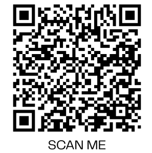 Scan to donate at Zeffy